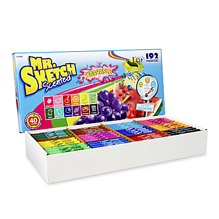 Mr. Sketch® Washable Scented Markers - Set of 36