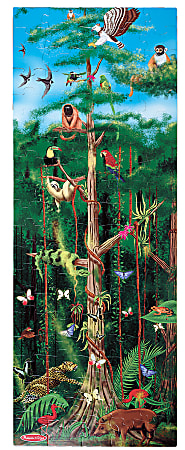 Melissa & Doug Rain Forest 100-Piece Floor Puzzle