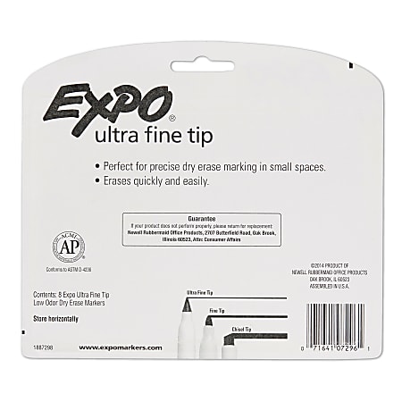 Expo Red Ultra Fine Dry Erase Low Odor Marker 1882346Pens and Pencils