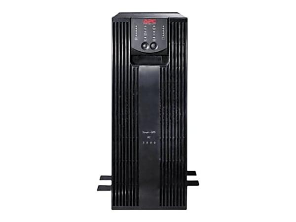 APC Smart-UPS RC 3000 - UPS - AC 220/230 V - 2.1 kW - 3000 VA - RS-232 - output connectors: 9 - 4U - black