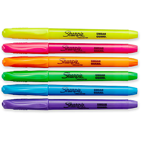Sharpie Accent Pocket Highlighters Chisel Tip Assorted Pack