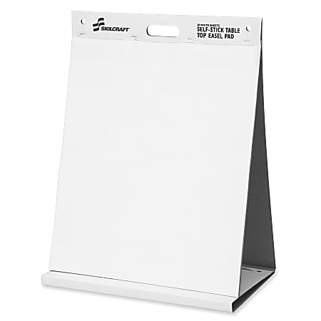 SKILCRAFT® Self-Stick Tabletop Easel Pad, 20" x 23" (AbilityOne 7530-01-577-2170)