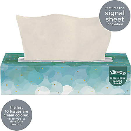 Kleenex 2 Ply Facial Tissues White 100 Tissues Per Box Carton Of 30 ...