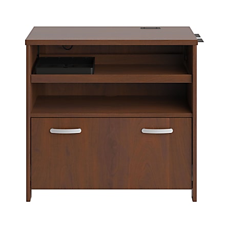 Bush® Envoy Tech Lateral File, 30 1/4"H x 32"W x 20"D, Hansen Cherry