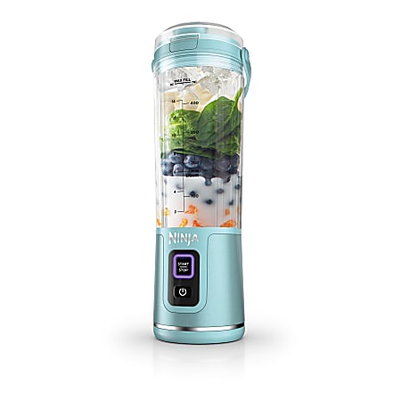 Ninja Blast Portable Blender, 18 Oz, Tinted Aqua, Total Qty 1