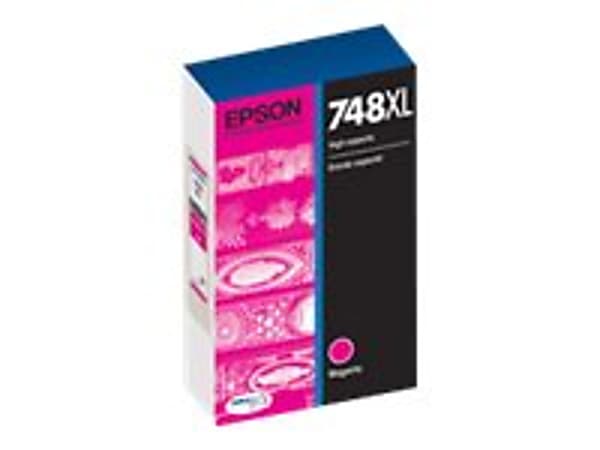Epson 748 Original High Yield Inkjet Ink Cartridge - Magenta - 1 Pack - 4000 Pages