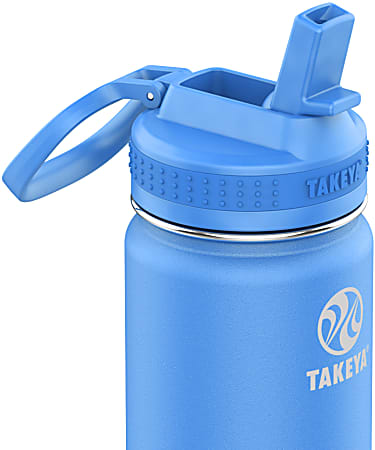 Takeya Tritan Water Bottles With Spout Lid 24 Oz ClearRoyal Pack Of 2  Bottles - Office Depot