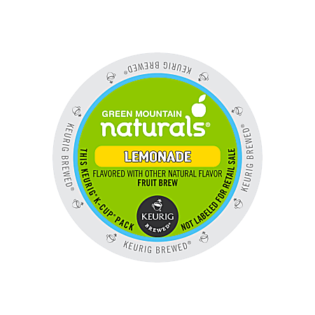 Green Mountain Naturals® Lemonade K-Cups®, .4 Oz., Box Of 16