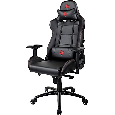 Arozzi Verona Signature Gaming Chair - For Gaming - PU Leather, Metal, Foam - Red