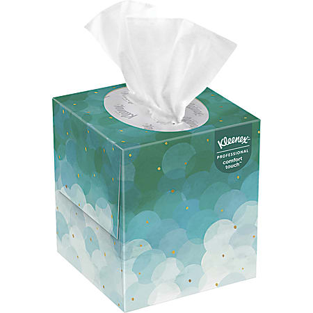A box on sale of kleenex