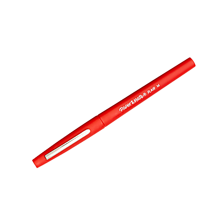 Paper Mate® Flair® Porous-Point Pen, Medium, 1.0 mm, Red Ink