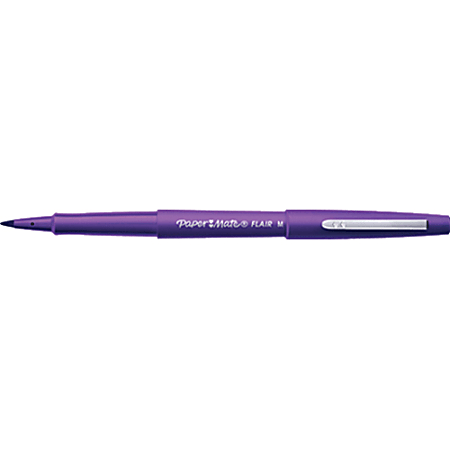 Paper Mate Flair - Medium Pen Point - Black, Purple, Blue, PAP4651, PAP  4651 - Office Supply Hut