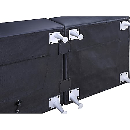 Lorell Mounting Plate for Modular Device - Black - 2 / Pack Lorell Mounting Plate for Modular Device - Black - 2 / Pack
