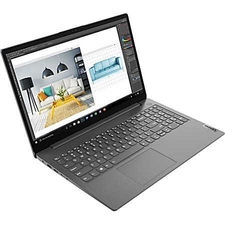 Lenovo V15 G2 ITL 82KB00C3US 15.6" Notebook - 1920 x 1080 - Intel Core i5 (11th Gen) i5-1135G7 Quad-core (4 Core) 2.40 GHz - 8 GB RAM - 256 GB SSD - Black - Windows 10 Pro - Intel Iris Xe Graphics - 5.50 Hour Battery