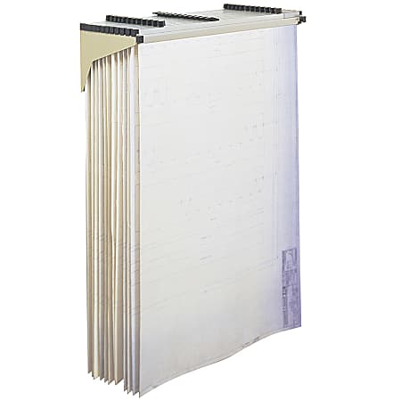 Safco® Drop And Lift Hanging Flat File Wall