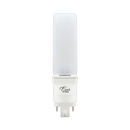 Euri Rectangular Horizontal PL Lamp Non-Dimmable 1100-Lumen LED Bulbs, 12 Watts, 3000K Soft White, Pack Of 4 Bulbs