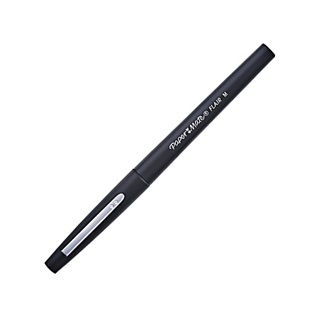 Paper Mate® Flair® Porous-Point Pen, Medium, 1.0 mm, Black Ink