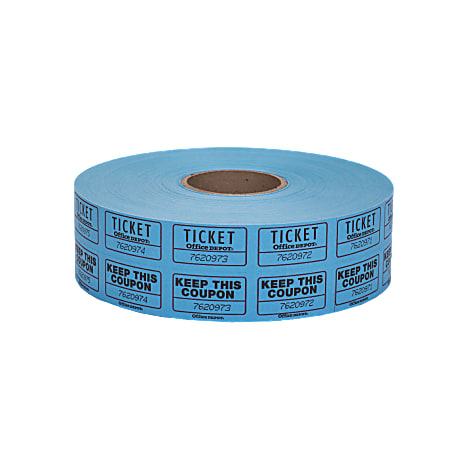 Office Depot® Brand Ticket Roll, Double Coupon, Roll
