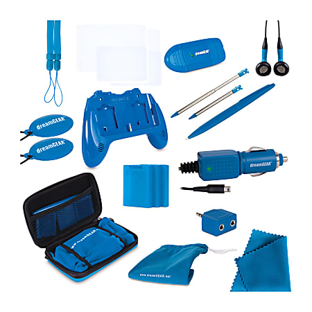 DreamGear Nintendo 3DS 20-In-1 Essentials Kit, Blue