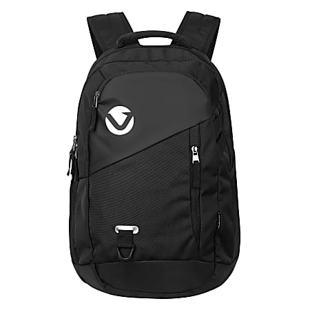 Volkano Armour Backpack With 15.6" Laptop Pocket, Black