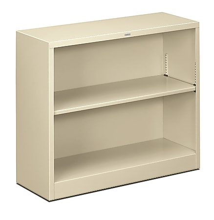 Hon Brigade Steel Bookcase 2 Shelves, Metal 2 Shelf Bookcase