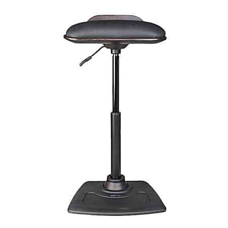  Vari Active Seat Basic Office Task Stool, Black Seat/Black Frame, Quantity: 1