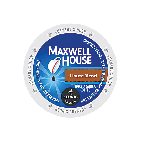 Maxwell House® Single-Serve Coffee K-Cup®, House Blend, Carton Of 24