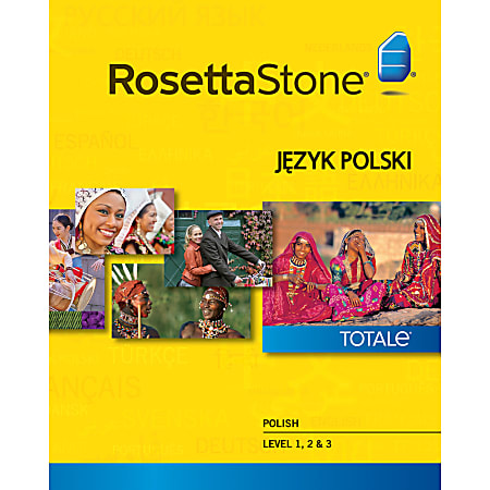 Rosetta Stone Polish Level 1-3 Set (Windows), Download Version
