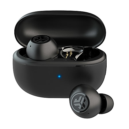 JLab Audio Go Pop ANC True Wireless Earbuds, Black
