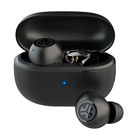 JLab Audio Go Pop ANC True Wireless Earbuds, Black