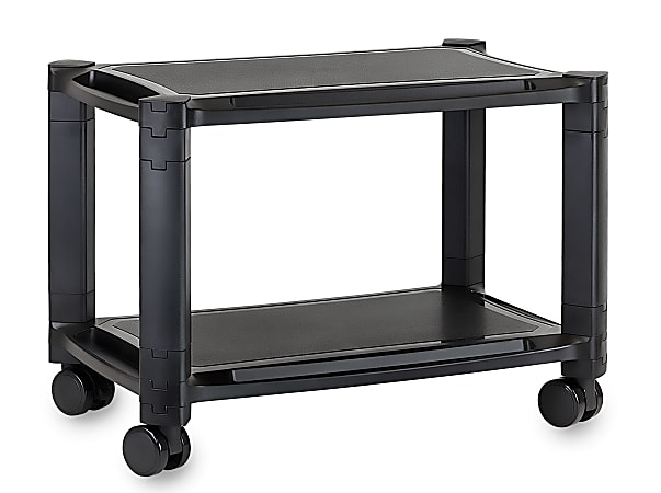 Wheeled sales printer cart
