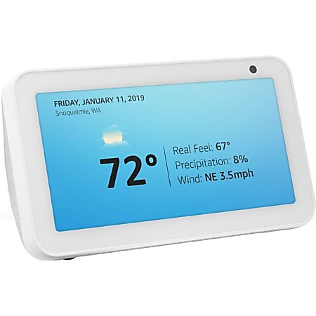 Amazon Echo Show 5 Smart Home Assistant - 5.8" Width x 2.9" Depth x 3.4" Height - Sandstone