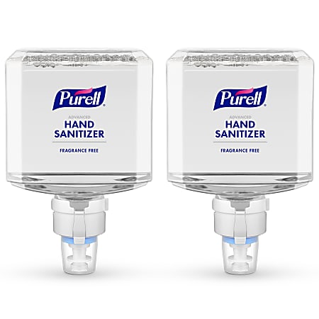 PURELL Advanced Hand Sanitizer Gentle & Free Foam ES8 Refill, Fragrance Free, 40.6 Oz, Pack of 2