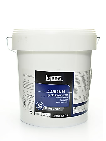 Liquitex Professional - Gesso - for pastel, oil paint, acrylic paint - transparent - 1 gal