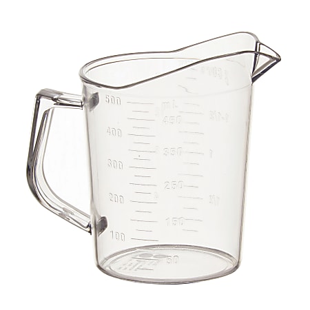 Winco Polycarbonate Measuring Cup, 16 Oz, Clear