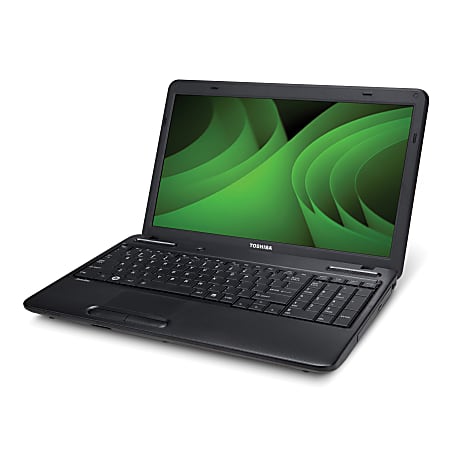 Toshiba Satellite® C655-S5540 Laptop Computer With 15.6" LED-Backlit Screen & Intel® Pentium® B960 Processor, Black