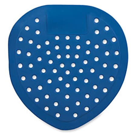 Continental Deod-O-Screen Urinal Screens, Floral Scent, Blue, Pack Of 12