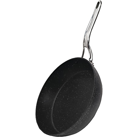 Starfrit 12" Fry Pan With Stainless Steel Handle, Black