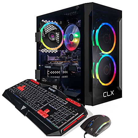 最終値下げ Ryzen AMD PC Desktop Gaming SET CLX 7 500GB Memory 16GB ミニPC