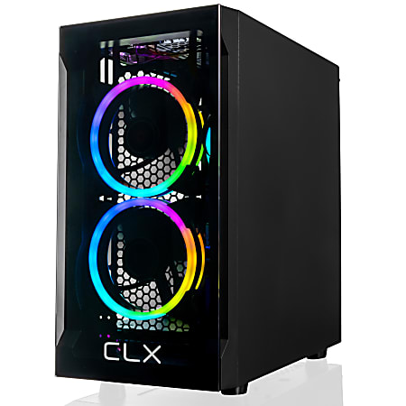 CLX SET Gaming Desktop PC AMD Ryzen 7 16GB Memory 500GB