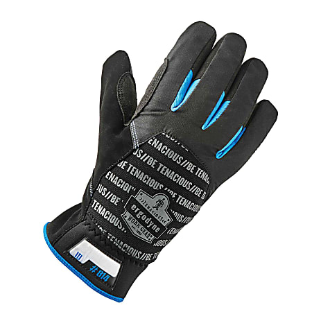 Ergodyne ProFlex 814 Thermal Utility Gloves, X-Large, Black