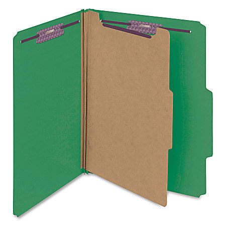 Smead® Classification Folders, With SafeSHIELD® Coated Fasteners,