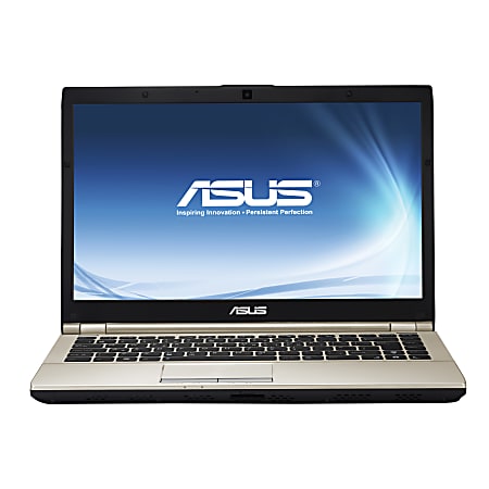 ASUS® U46E-RAL7 Laptop Computer With 14" LED-Backlit Screen & 2nd Gen Intel® Core™ i7-2640M Processor With Turbo Boost Technology, Platinum