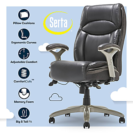 Serta smart layers jennings hot sale executive big and tall chair