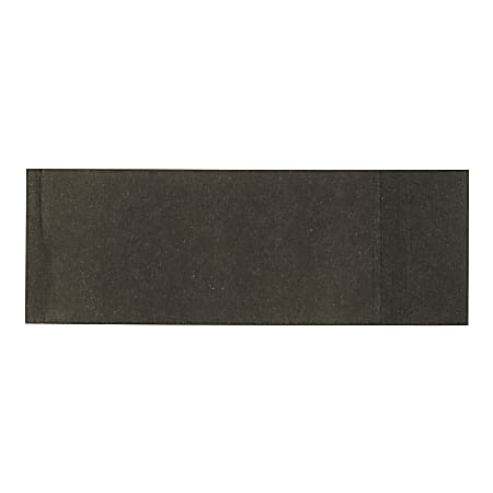 Hoffmaster Napkin Bands, 1-1/2" x 4-1/4", Black, Case Of 10,000 Bands