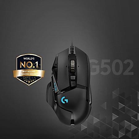 IGH Components - Mouse Logitech Gaming G502 Black Hero