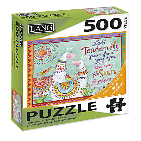 Lang 500-Piece Jigsaw Puzzle, Tenderness