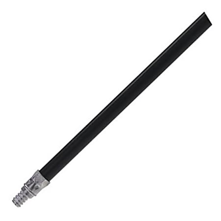 Carlisle Flo-Pac Mop/Broom Handle, 60", Black