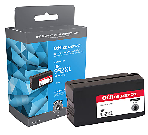 Office Depot® Remanufactured Black High-Yield Ink Cartridge Replacement For HP 952XL, OD952XLBN