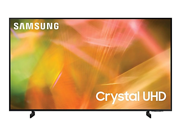 Samsung UN43AU8000F - 43" Diagonal Class 8 Series LED-backlit LCD TV - Crystal UHD - Smart TV - Tizen OS - 4K UHD (2160p) 3840 x 2160 - HDR - black